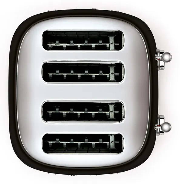 Smeg 50's Style - toaster, 4 slice(s),  Black