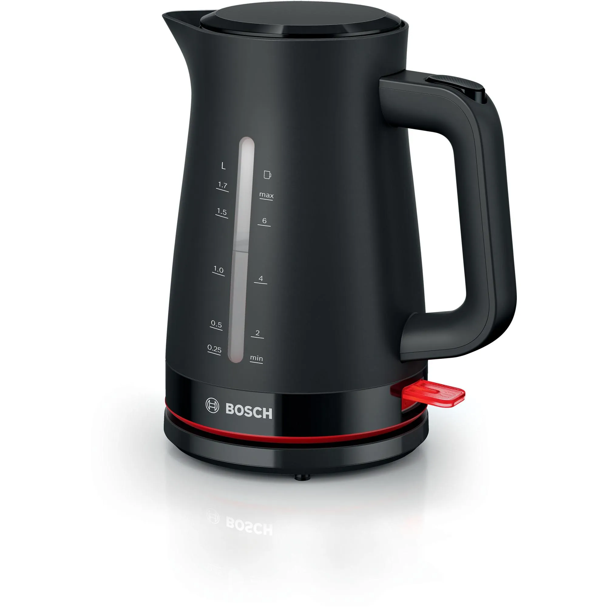 Bosch kettle MyMoment TWK3M123 (black, 2,400 watts, 1.7 liters)