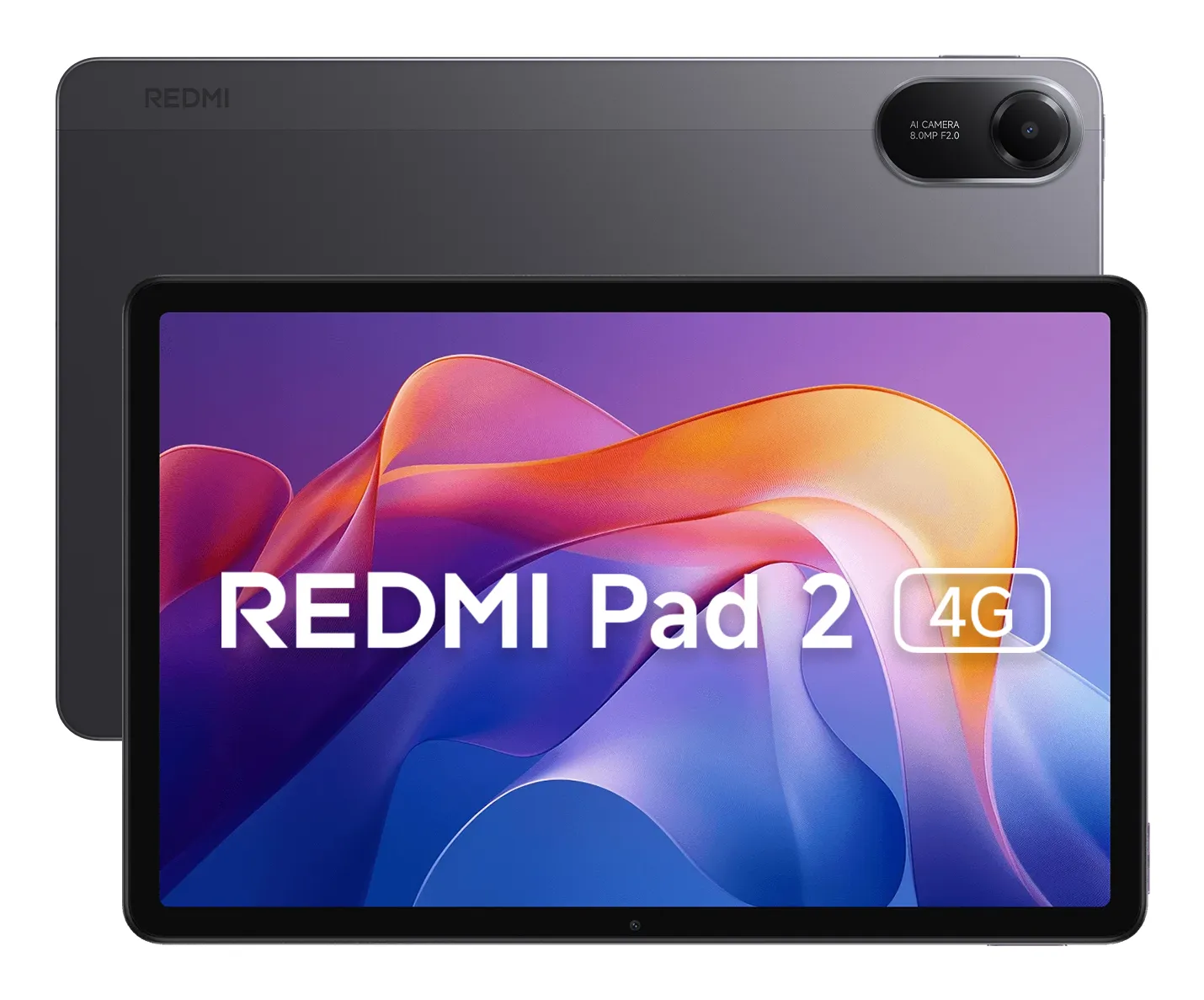 Xiaomi Redmi Pad 2 11" 4/128 Gt 4G LTE -tabletti, grafiitinharmaa