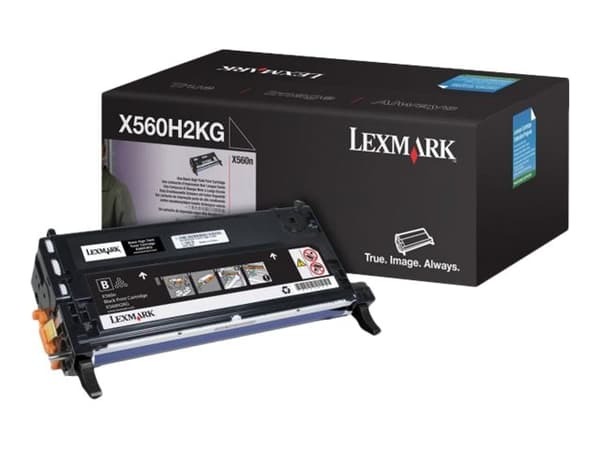 Lexmark X560H2KG High Yield toner cartridge, Black