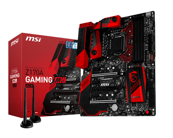 MSI Z170A Gaming M9 ACK, ATX -emolevy