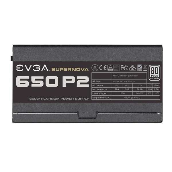 EVGA 650W SuperNOVA P2 650 - Power supply