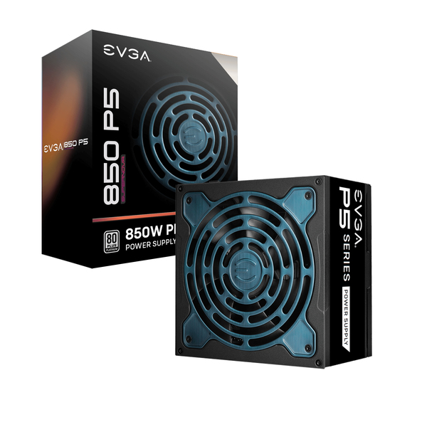 EVGA SuperNOVA P5 850W -virtal&auml;hde, 80 Plus Platinum