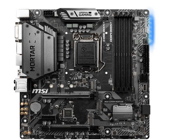 MSI MAG Z390M Mortar mATX - motherboard