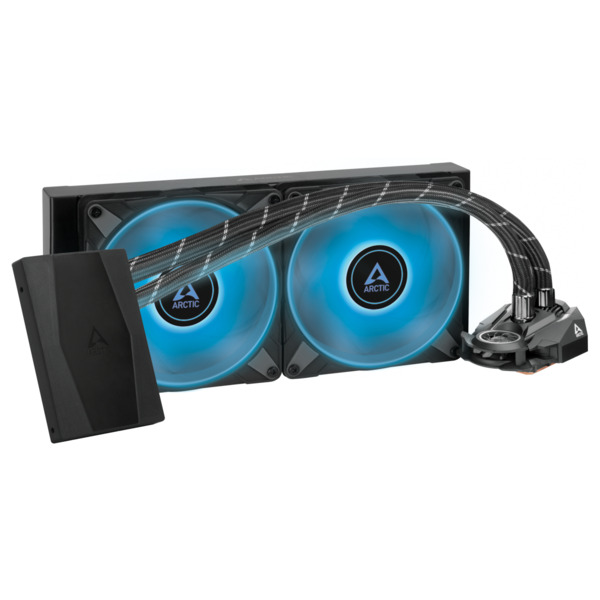 Arctic Cooling Liquid Freezer II - 280 RGB Black with Controller