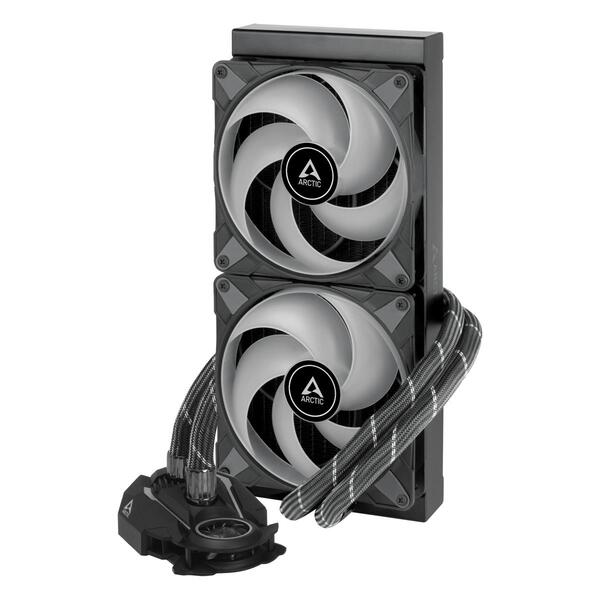 Arctic Cooling Liquid Freezer II - 280 RGB Black with Controller