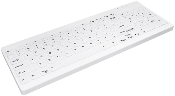 CHERRY AK-C7012F-UVS-W/NOR -n&auml;pp&auml;imist&ouml;, valkoinen