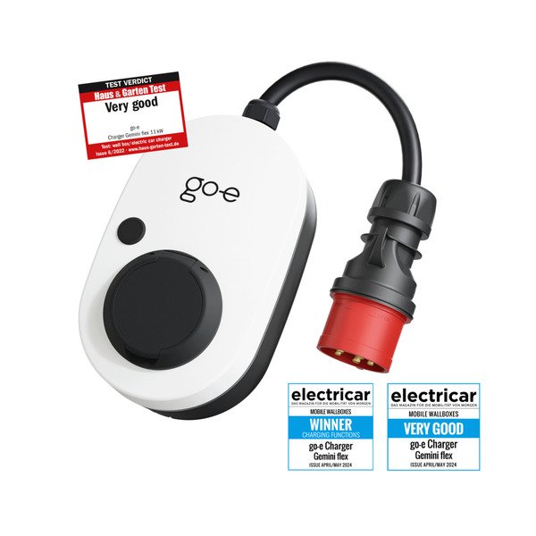 go-e Gemini flex EV Charging Station 11 kW 3-Phase 16 A White