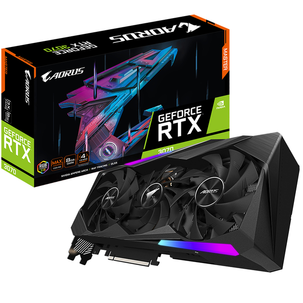 Gigabyte GeForce RTX 3070 Aorus Master V2 8GB - Graphics card