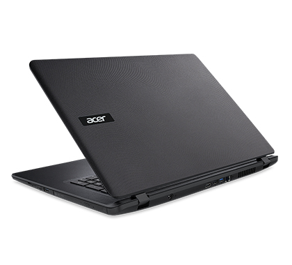 ACER Aspire ES1 Black | 17.3" HD | Intel Celeron N3350 1.10 GHz | 4 GB RAM | 1 TB HDD | Intel HD 500 | DVDRW | Windows 10