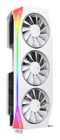 XFX Radeon RX 9070 XT Mercury White Magnetic Air 16Gt -n&auml;yt&ouml;nohjain