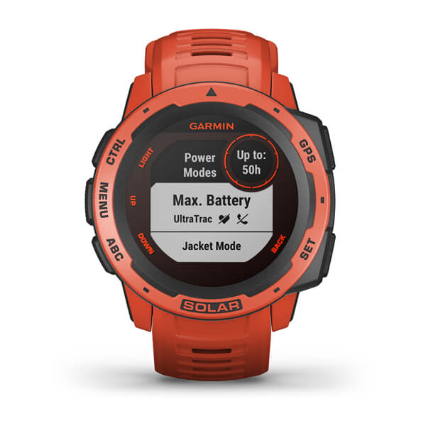 Garmin Instinct Solar Flame Red