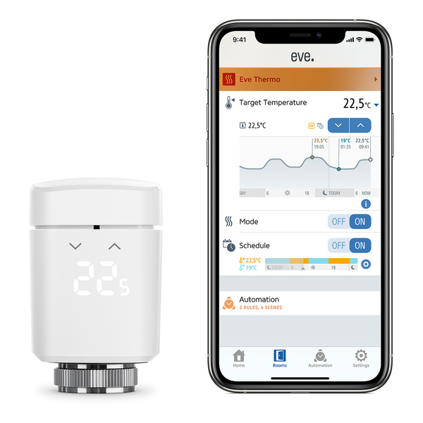 Eve Thermo - smart thermostat, Matter
