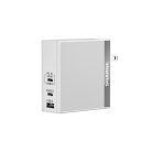 SHARGE Pixel 140W - USB-C GaN -laturi, Valkoinen