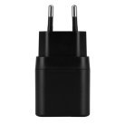 Deltaco 1x USB-C PD 20W USB - laddare, svart