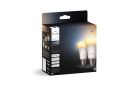 Philips Hue LED smart lamp, White ambiance, E27, 2-pack