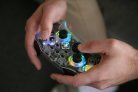 Deltaco Gaming Nintendo Switchin läpinäkyvä, RGB, makropainikkeet -langaton peliohjain (PC,Android,iOS)