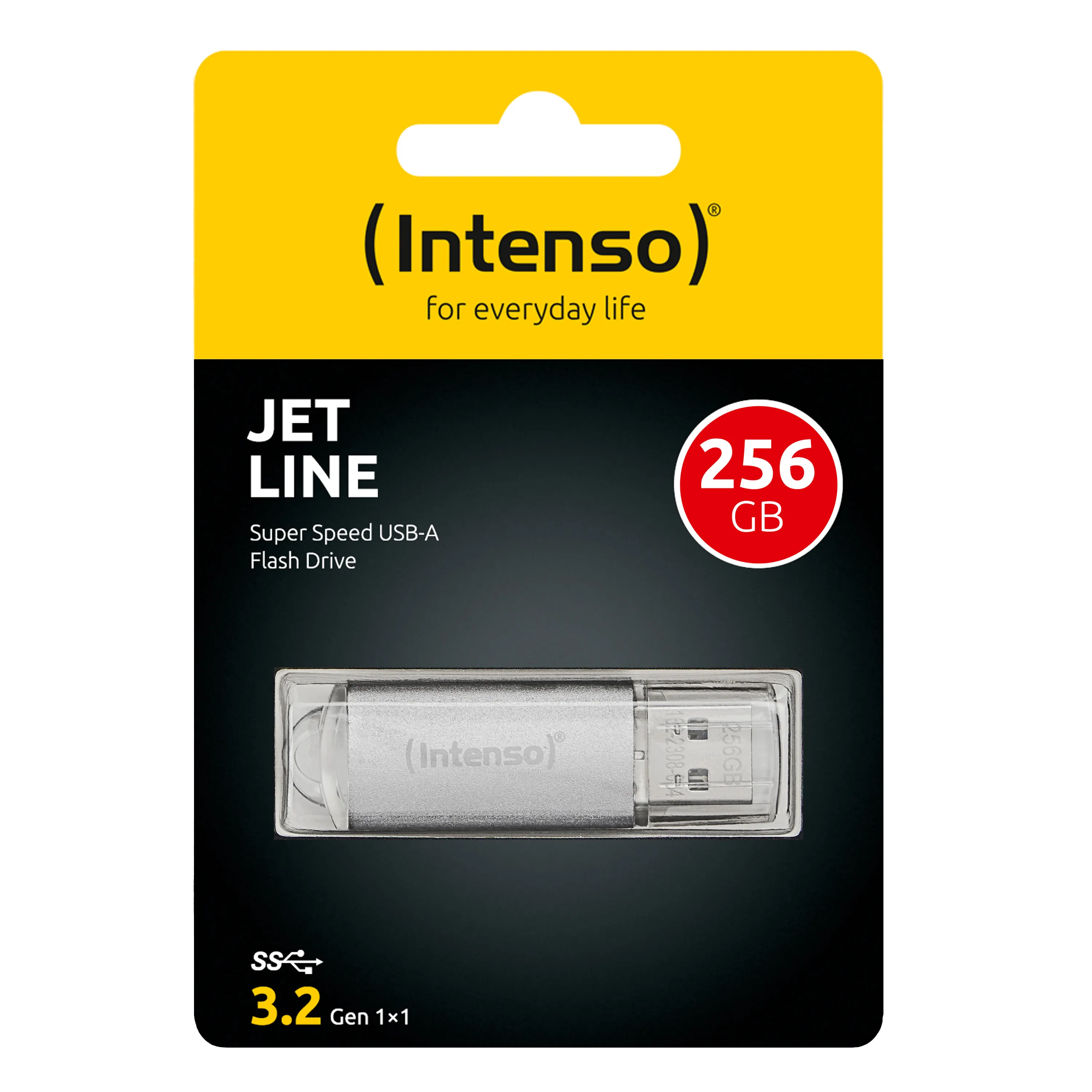 Intenso 256GB USB 3.2 Gen 1x1 - memory stick, Silver