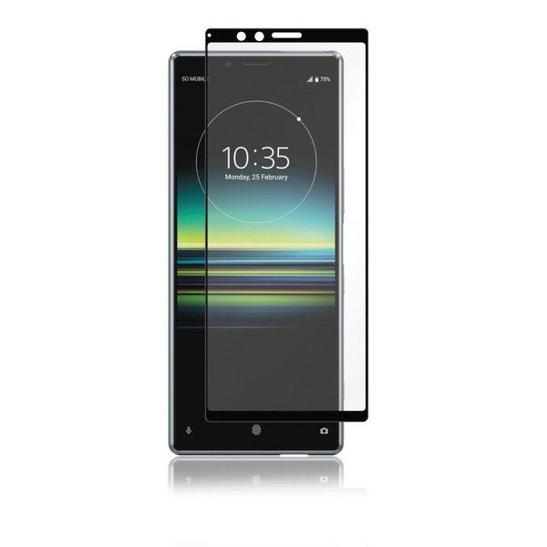 Panzer Sony Xperia 1, Full-Fit Glass, Black