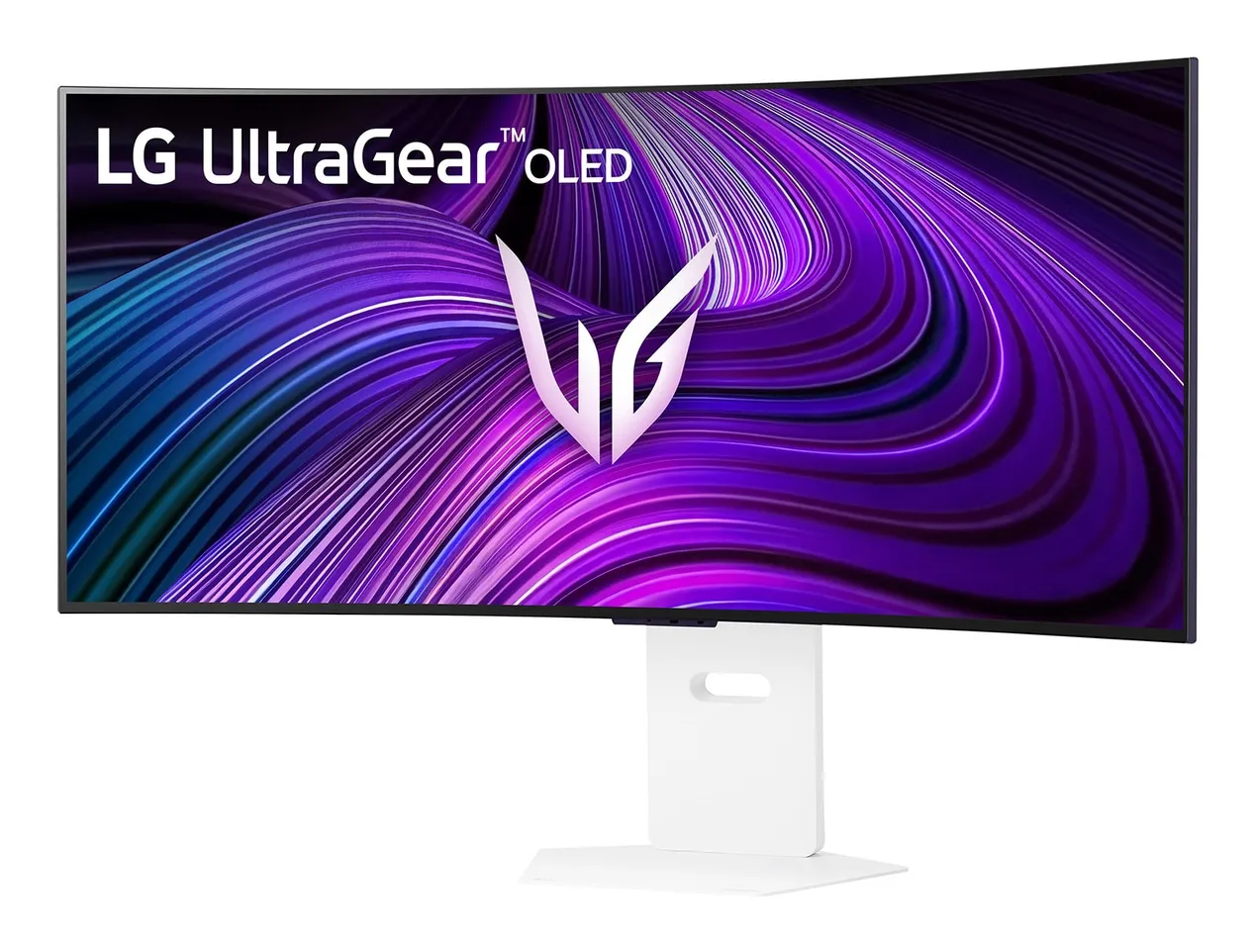 LG UltraGear 39GX90SA-W 39" UWQHD, OLED Curved Gaming Monitor with USB-C hub