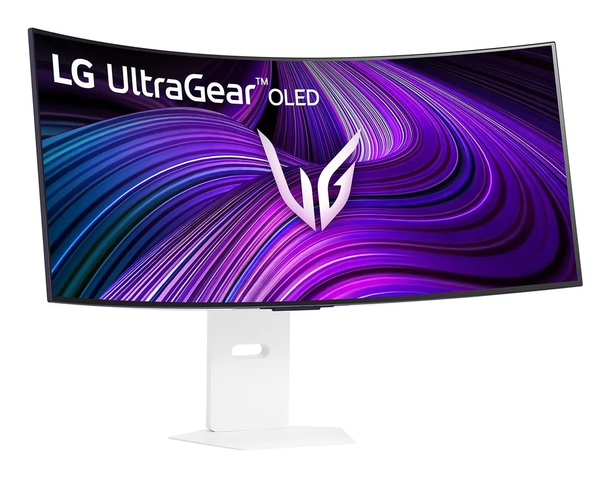 LG UltraGear 39GX90SA-W 39&quot; UWQHD, OLED Curved Gaming Monitor with USB-C hub
