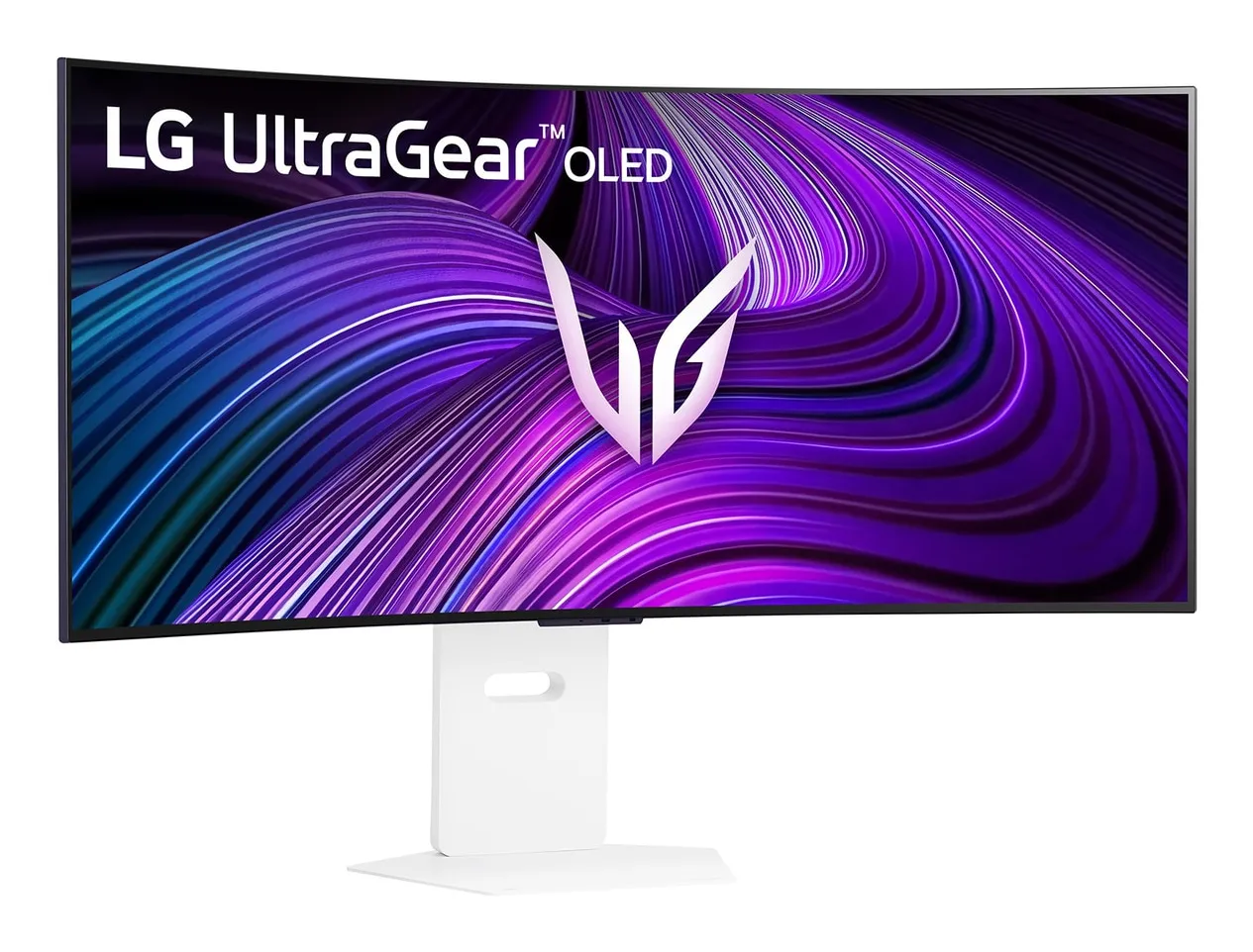 LG UltraGear 39GX90SA-W 39&quot; UWQHD, OLED Curved Gaming Monitor with USB-C hub