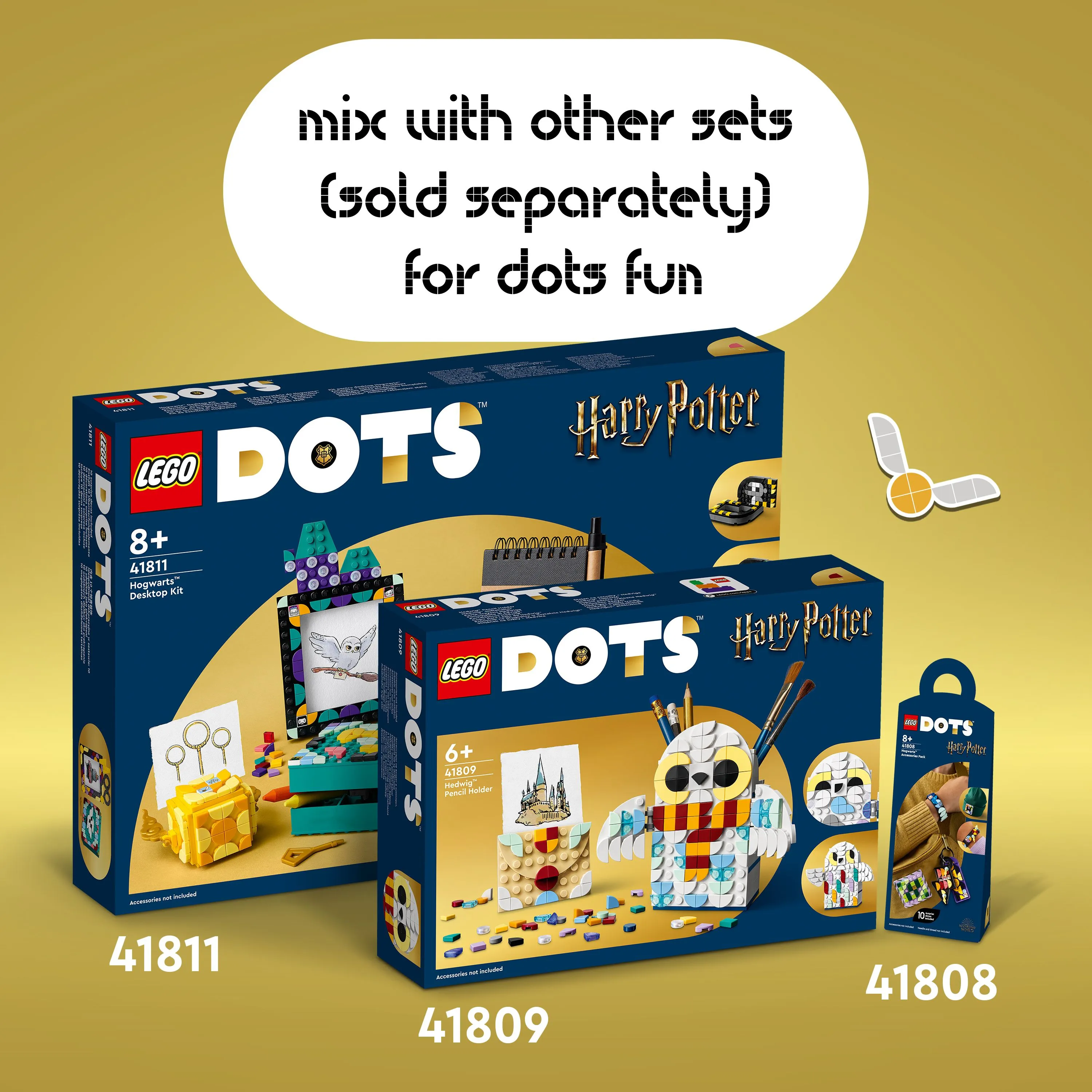 Lego Dots Hogwarts Accessories Pack 41808