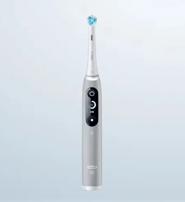Braun Oral-B iO Series 6 - elektrisk tandborste, grå/grå opal Braun Oral-B iO Series 6 - elektrisk tandborste, grå/grå opal