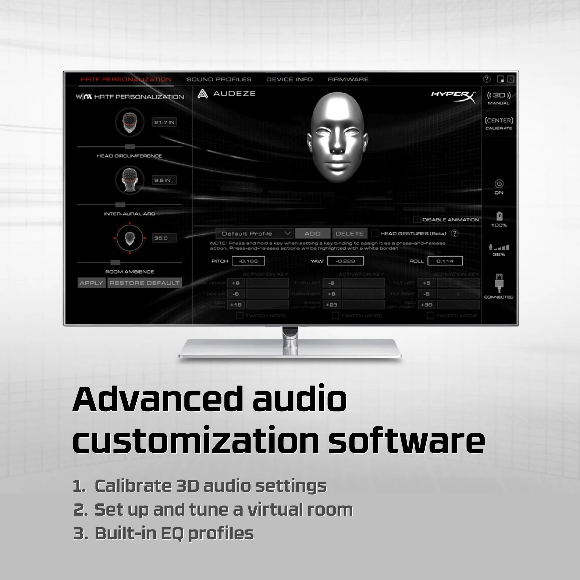 HyperX Cloud Orbit - spelhörlurar