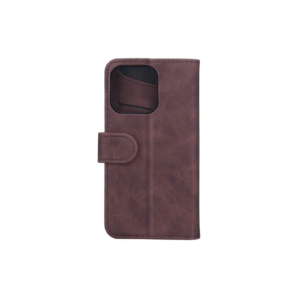 GEAR Wallet, iPhone 12 / 12 Pro - Wallet Case, Brown