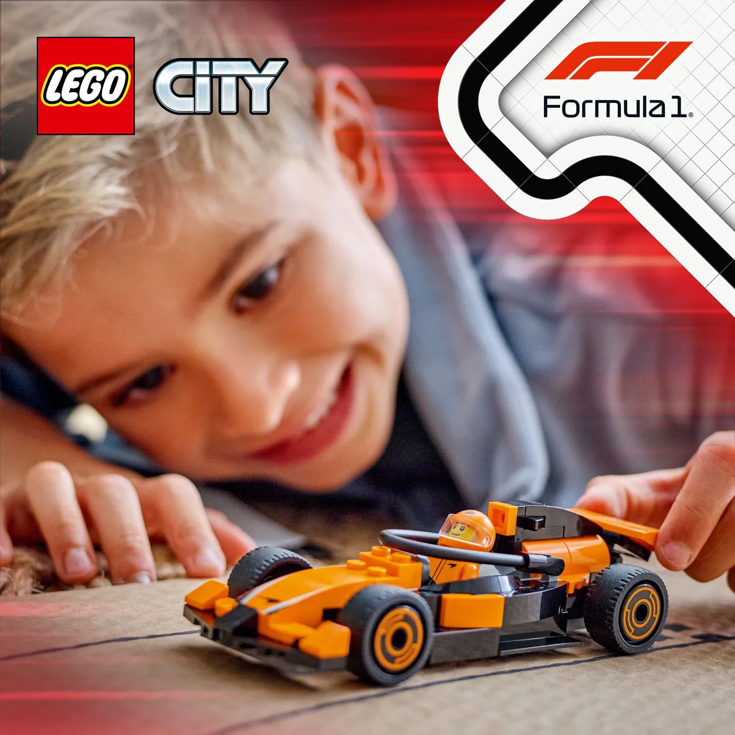 LEGO City F1-f&ouml;rare och McLaren racerbil 60442