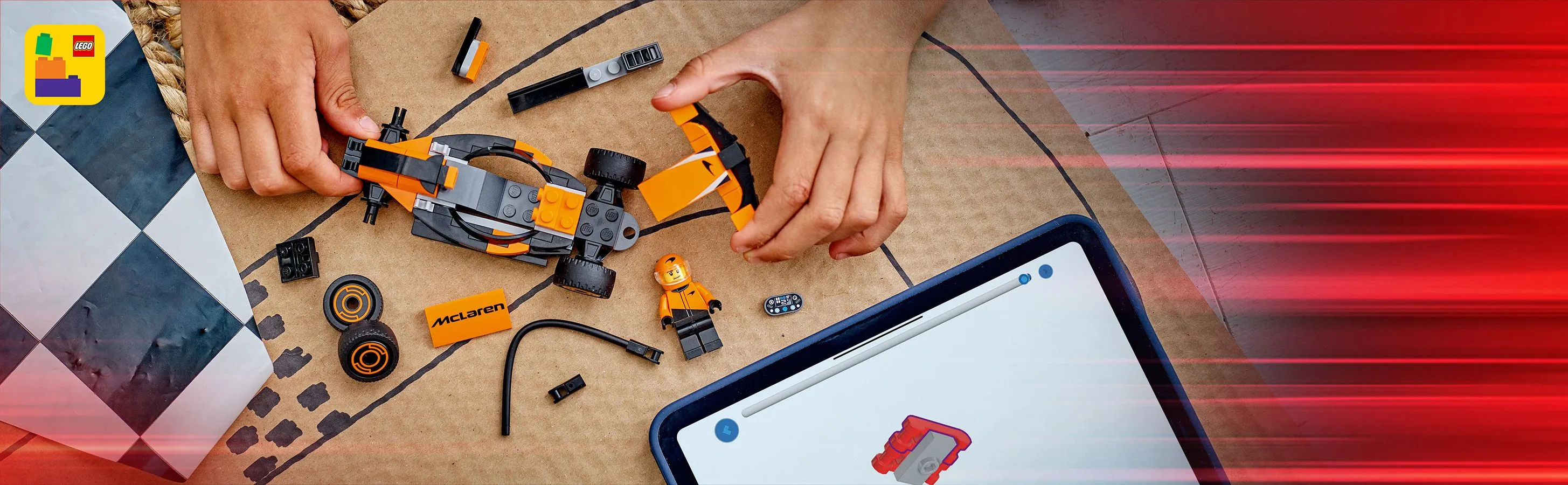 LEGO City F1-f&ouml;rare och McLaren racerbil 60442