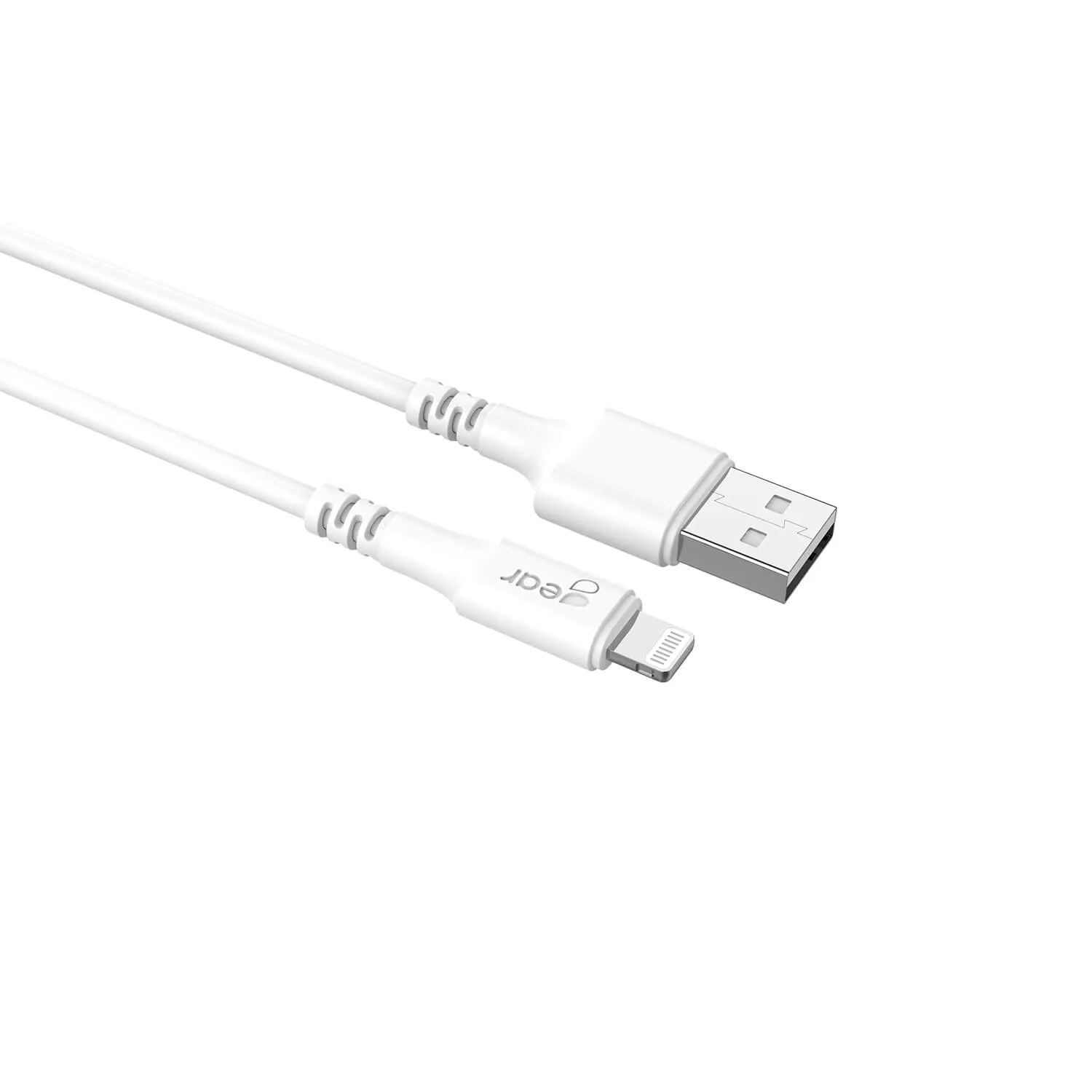 GEAR USB-A to Lightning cable, 2 m, White