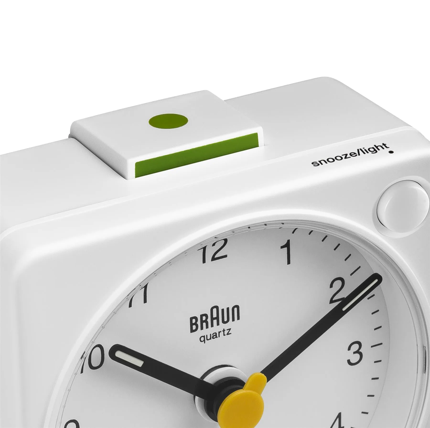 Braun BC 02 XW Analog v&auml;ckarklocka - Vit