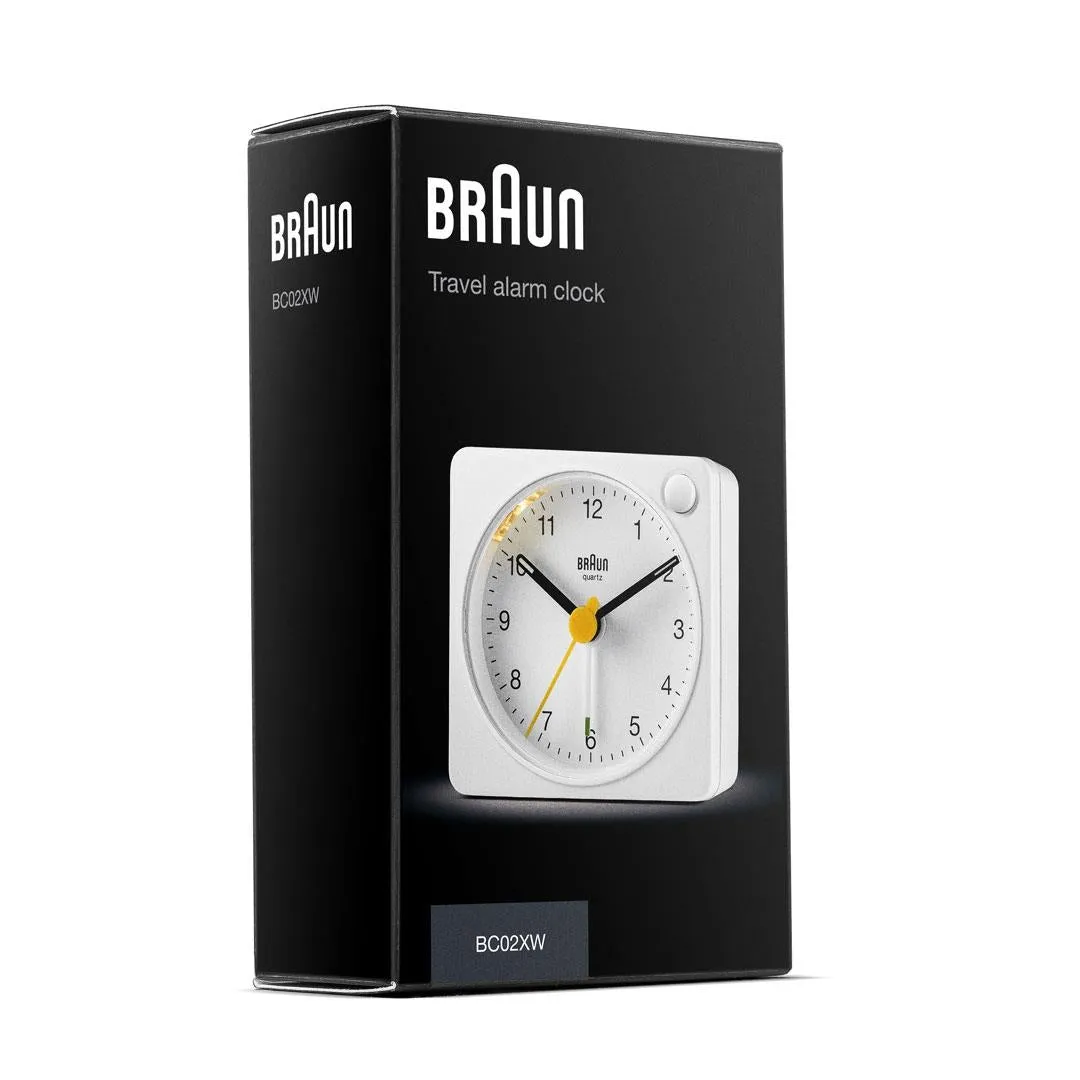 Braun BC 02 XW Analog v&auml;ckarklocka - Vit