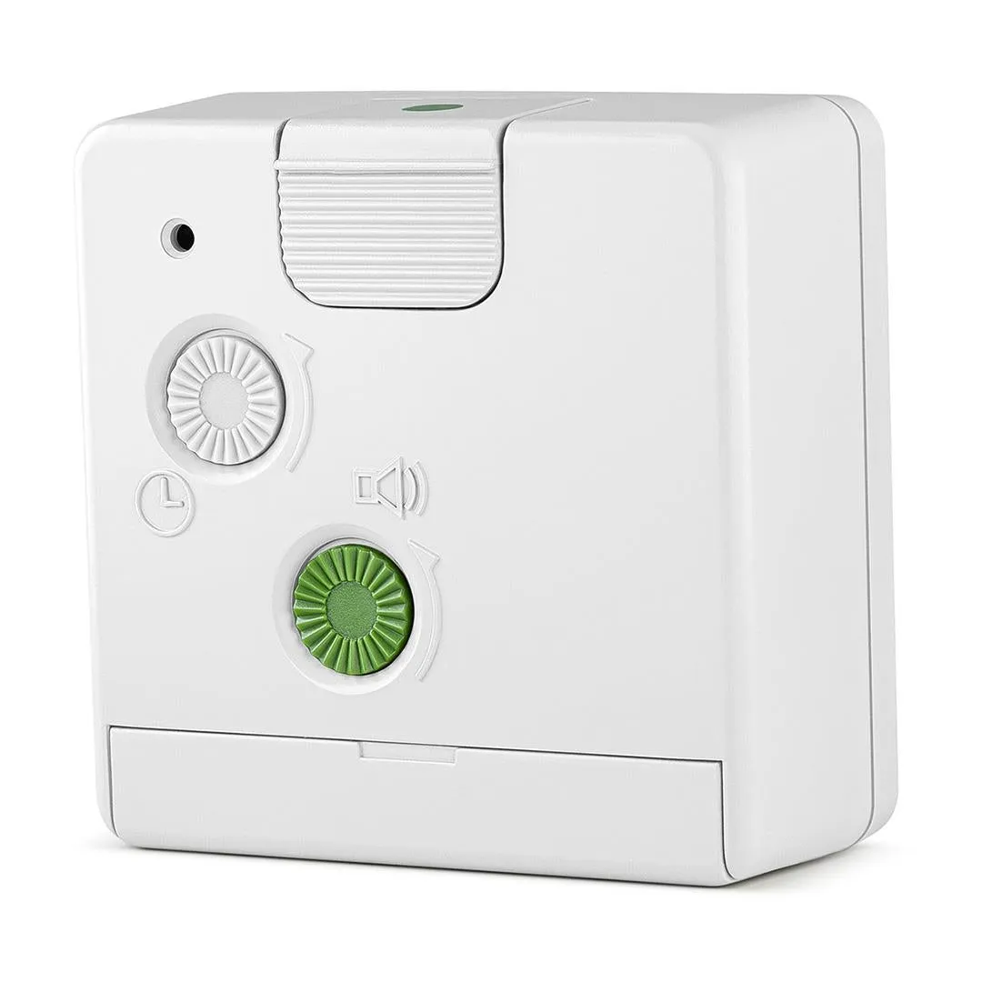 Braun BC 02 XW Analog v&auml;ckarklocka - Vit