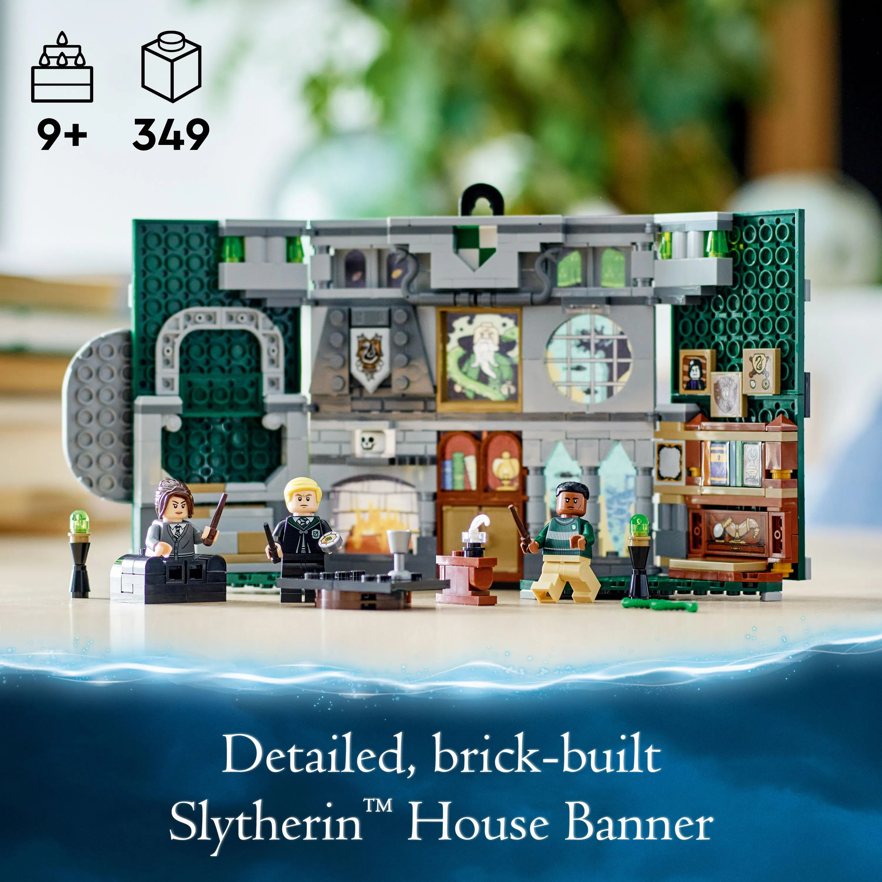 Lego Harry Potter Slytherin House Banner 76410