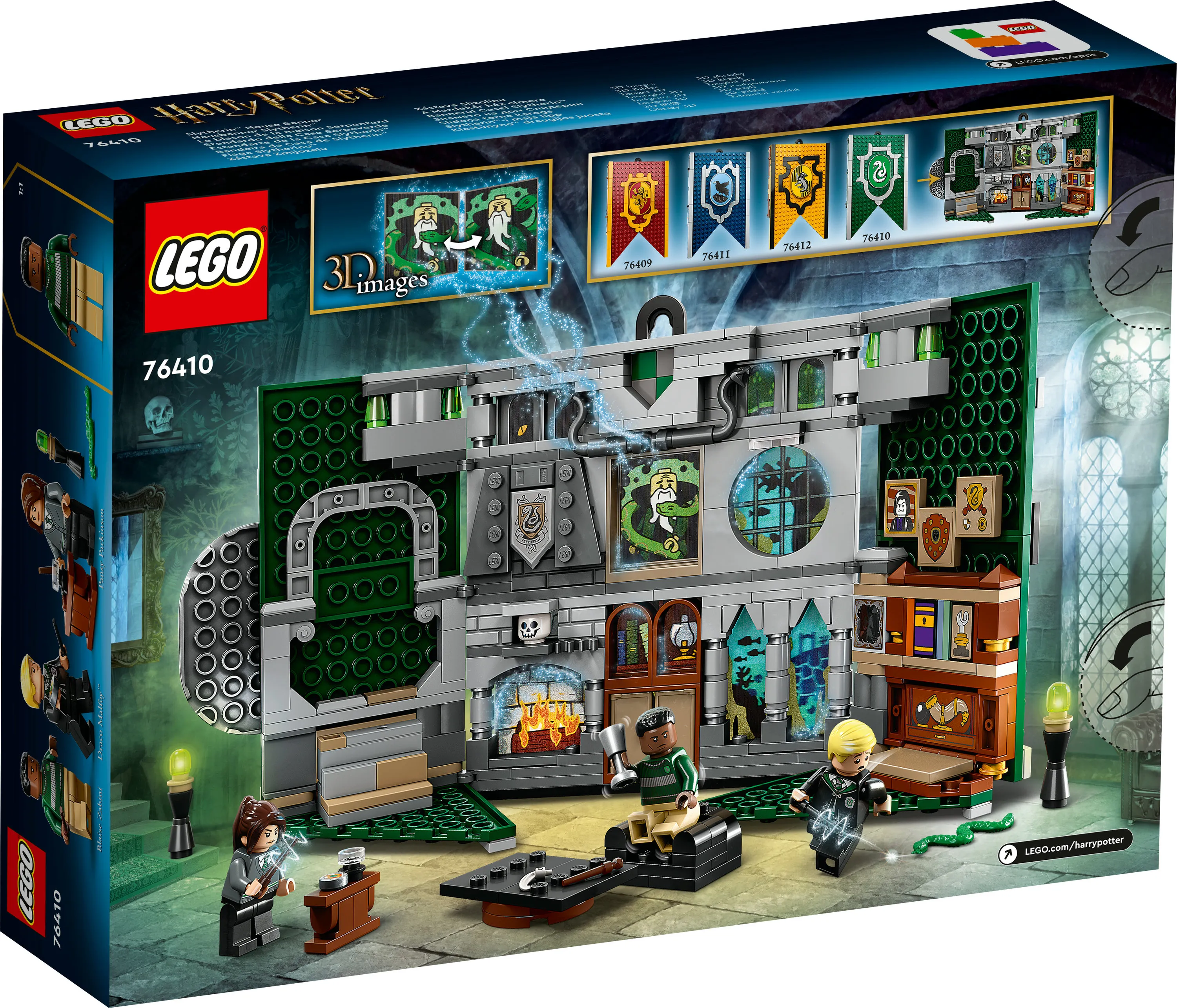 Lego Harry Potter Slytherin House Banner 76410