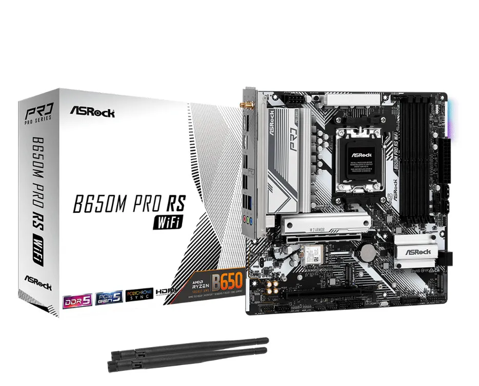 ASRock B650M Pro RS WiFi mATX - motherboard