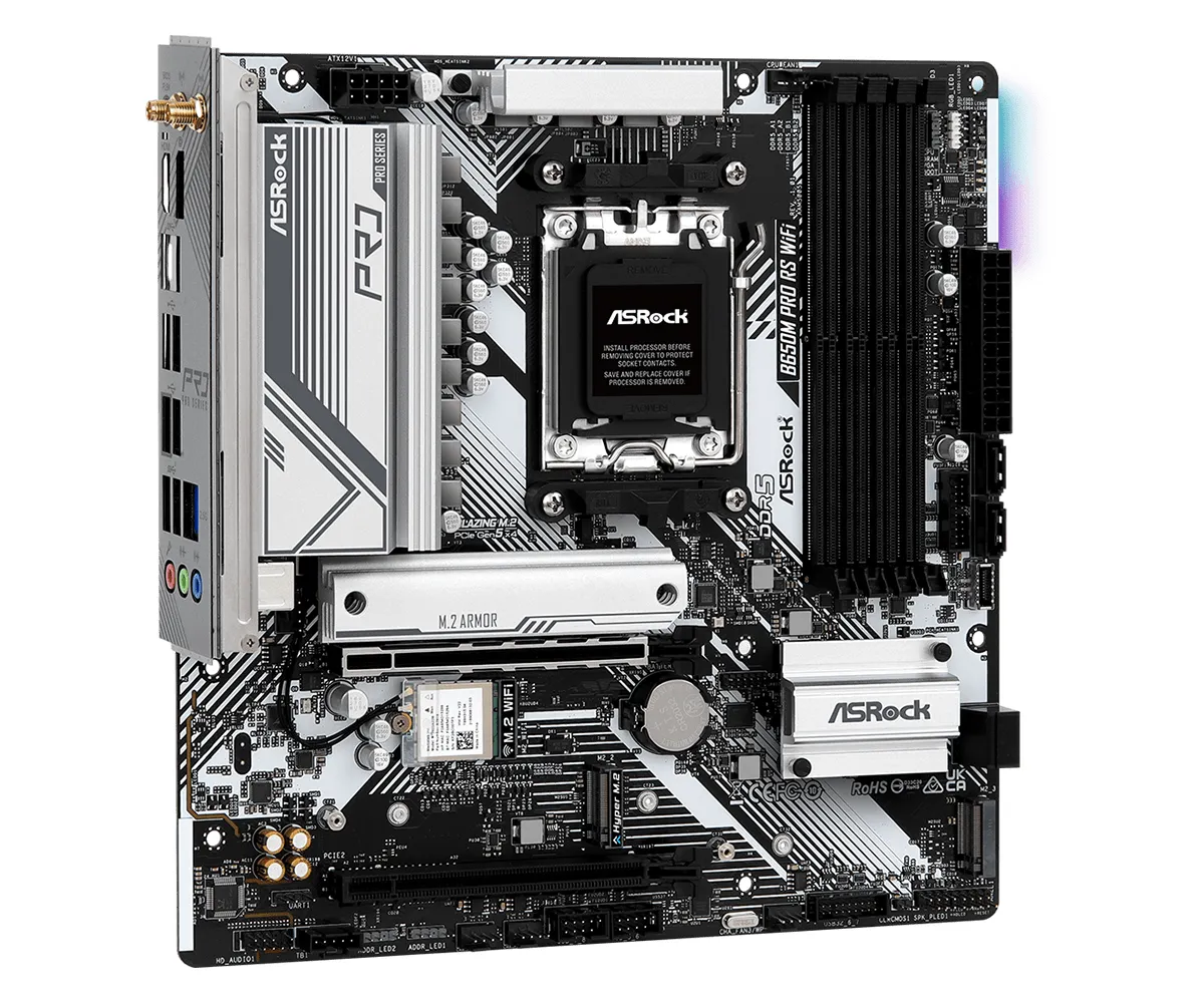 ASRock B650M Pro RS WiFi mATX - motherboard