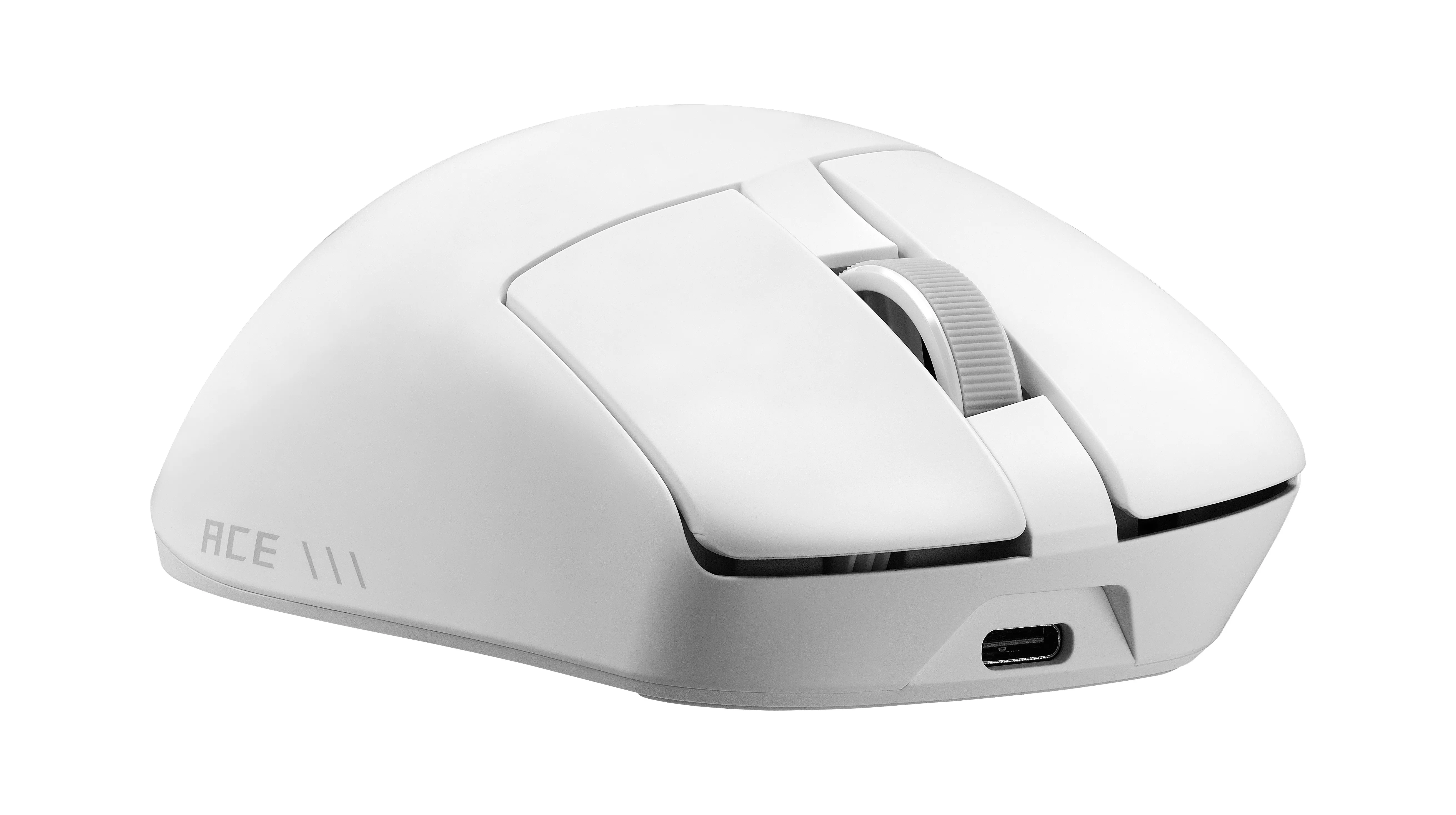 ASUS ROG Gladius IV Ace Wireless Ergonomic Gaming Mouse, White