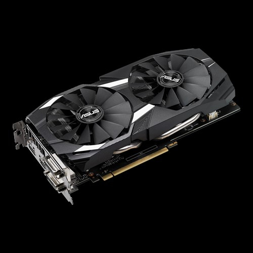 Asus GeForce GTX 1050 TI DC2O 4G -n&auml;yt&ouml;nohjain