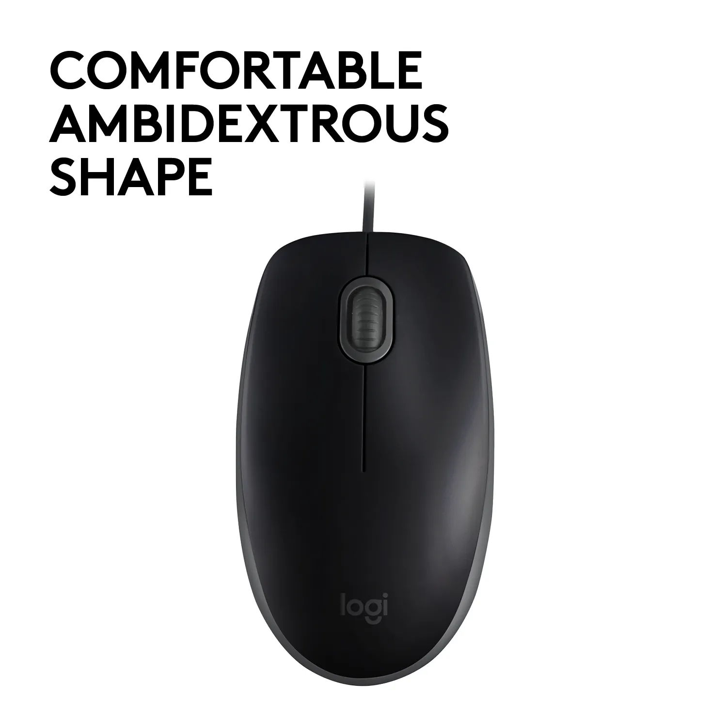 Logitech B110 Silent - mouse, Black
