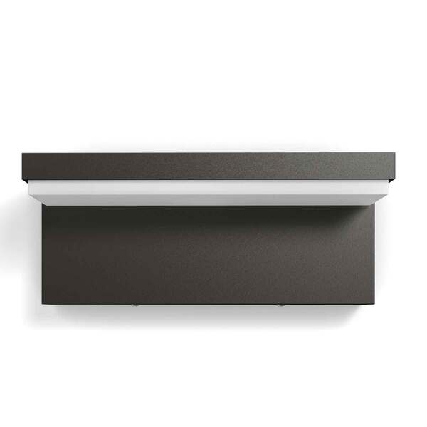 Philips myGarden Bustan LED-ulkosein&auml;valaisin, 9 W, 1000 lm, IP44, antrasiitti