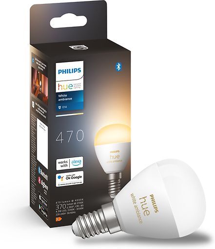 Philips Hue White Ambiance - smart bulb, E14, 1-pack