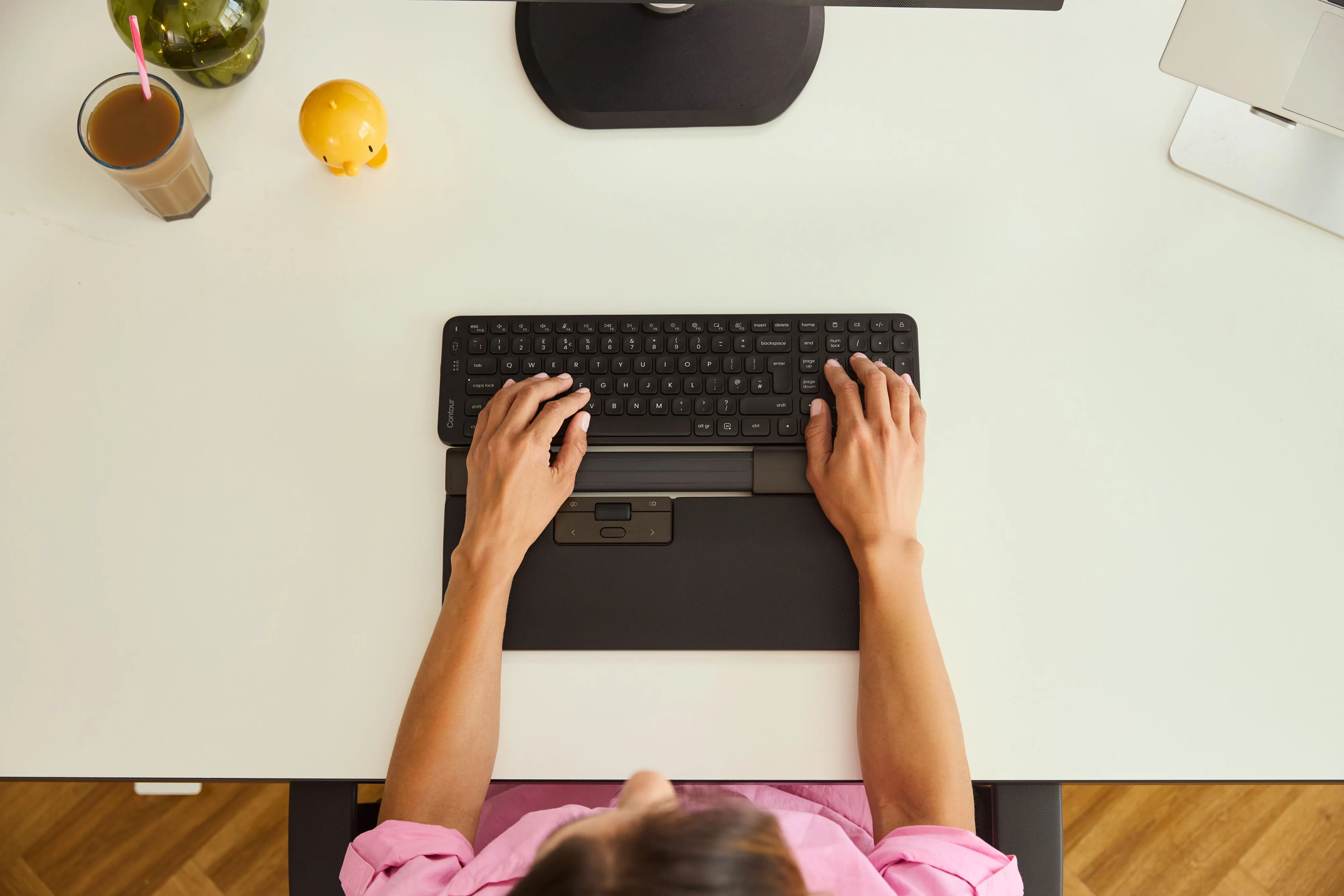 Contour SliderMouse Pro Wireless Regular Wrist Rest Vegan leather