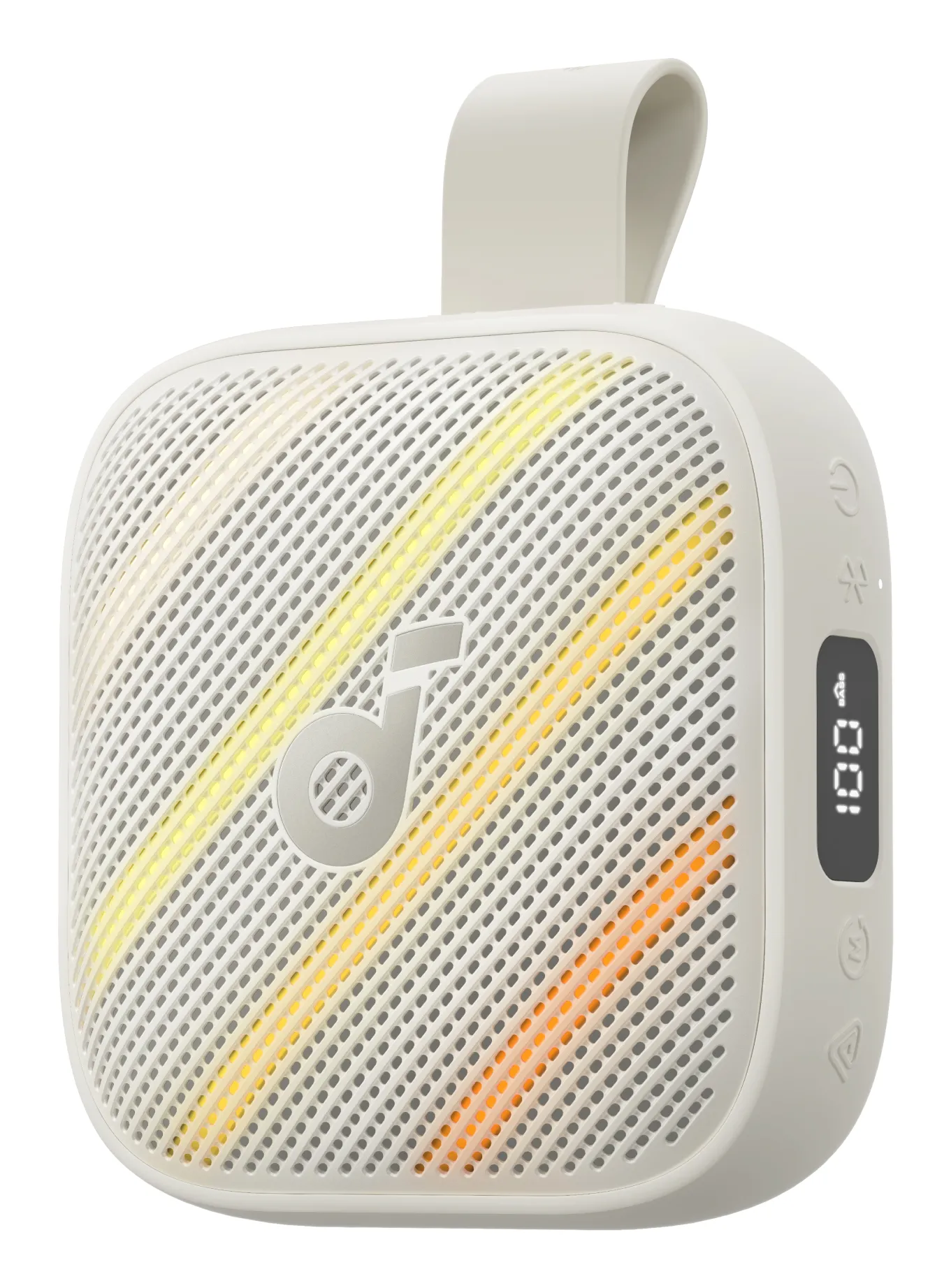 Anker Soundcore Boom Go 3i 2.0 Bluetooth b&auml;rbar h&ouml;gtalare, vit