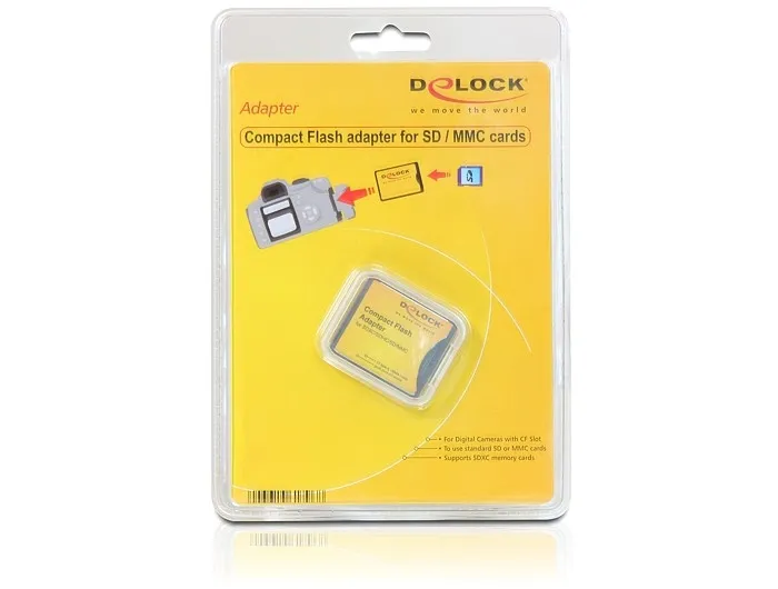 Compact Flash Adapter for SDHC