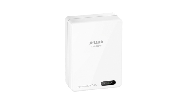 D-Link PowerLine AV2, startkit med 2 adaptrar, 1900Mbps, 1xRJ45, vit