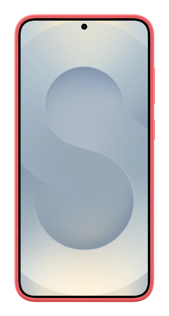 Samsung Galaxy S25+ Silicone Case, Red